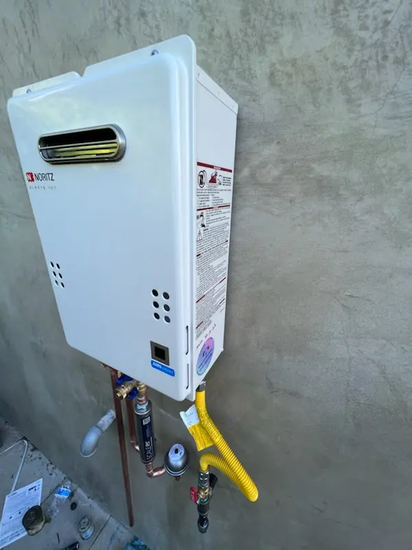 Tankless water heater installation for Fuquay homes